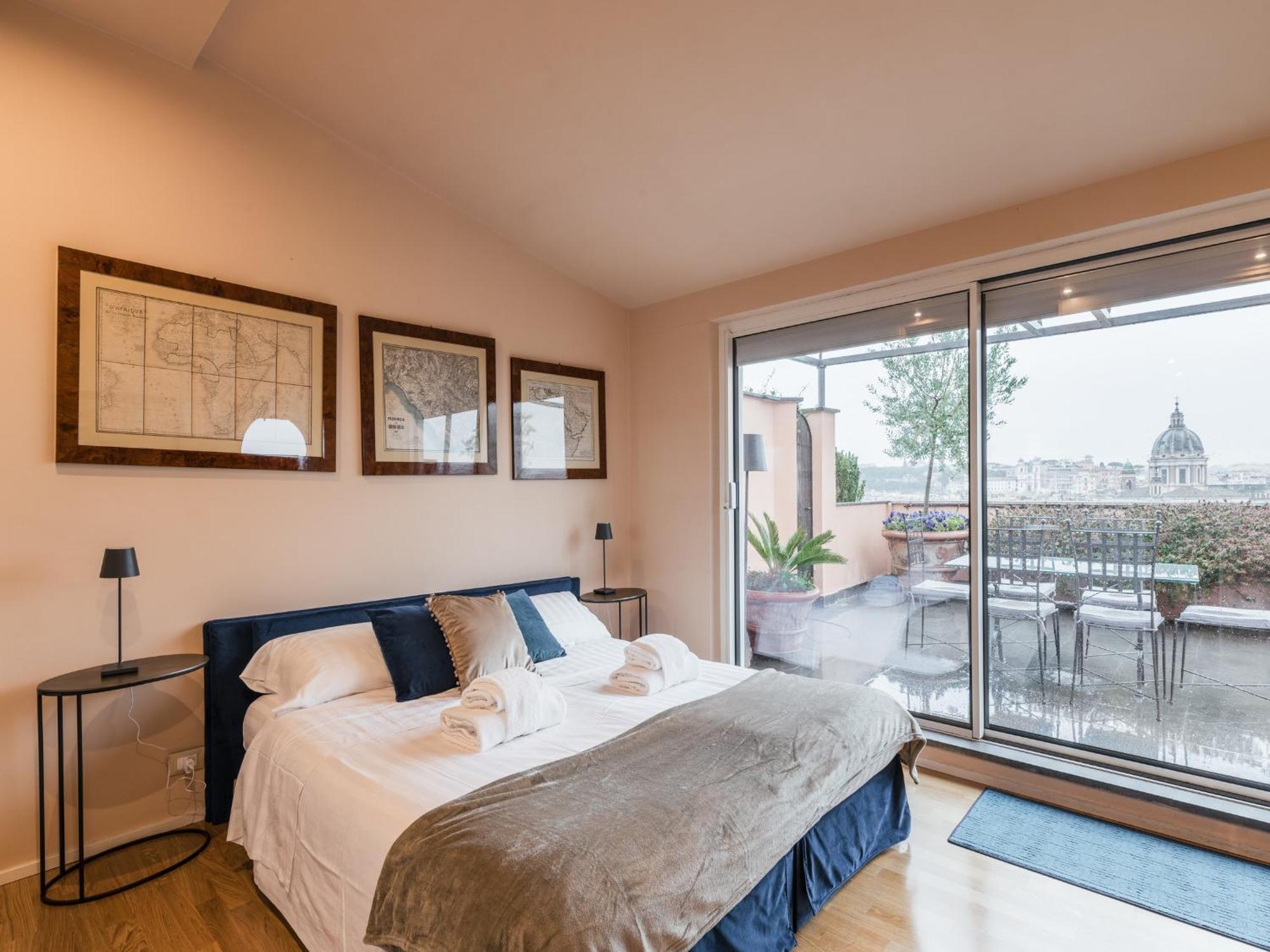The Best Rent - Spacious Apartment With Terraces With Panoramic View Of Rome Exterior photo